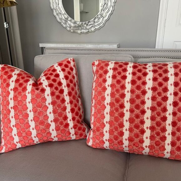 *NEW* CUSTOM MTO High Quality Decorative Accent Pillow w/ Down Insert - Picture 3 of 3